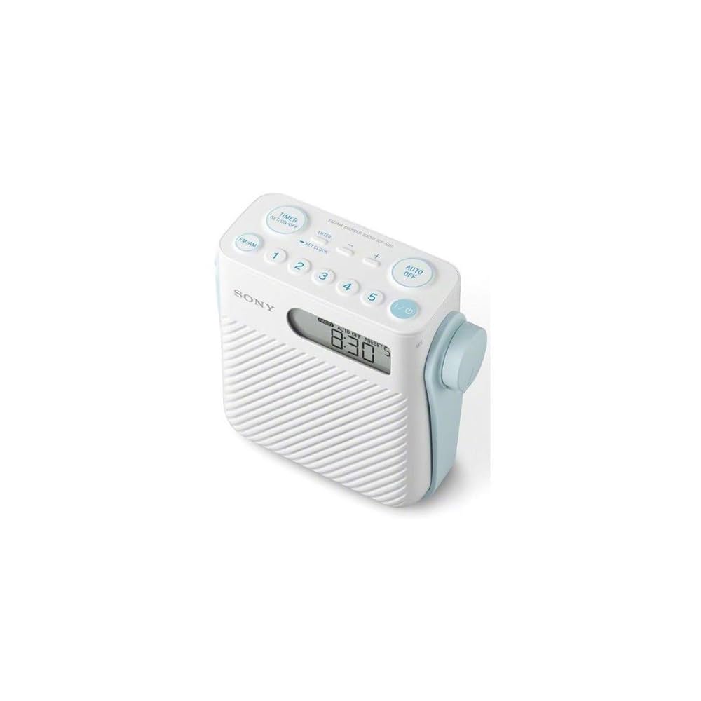 Sony ICF-S80 Splash Proof Shower Radio with Speaker : Amazon